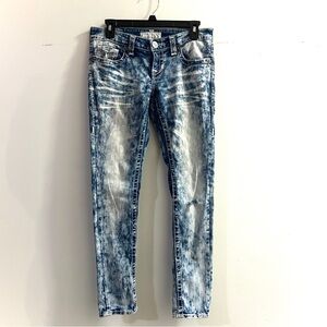 Big Star Women's Blue Acid Wash Jeans